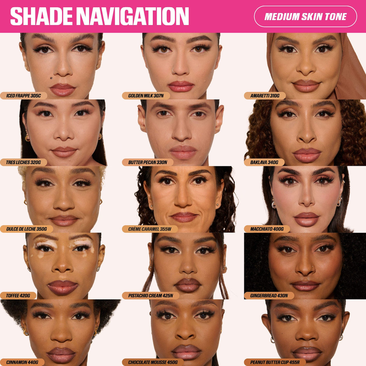 Huda Beauty Easy Blur Natural Airbrush Foundation with Niacinamide - Tres Leches 320G