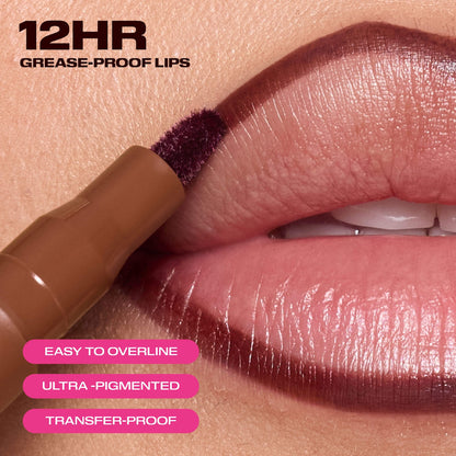 Huda Beauty Kiss Me Lip Contour Stain and Lip Jelly Gift Set - Pink Nude
