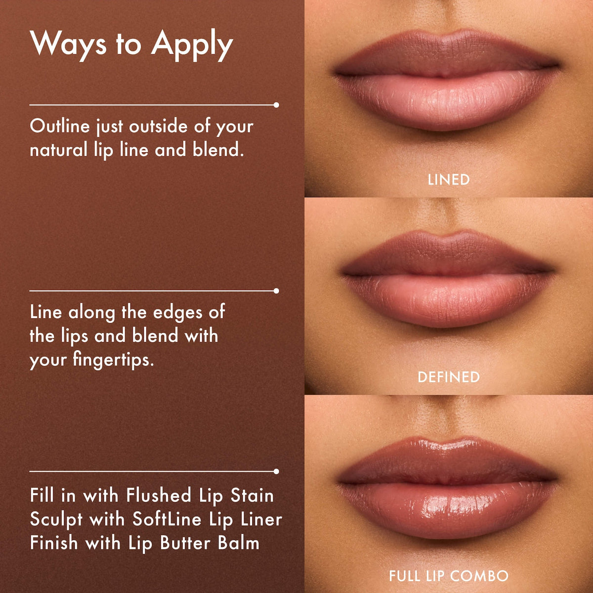 Summer Fridays SoftLine Lip Liner Creamy Sculpting Lip Pencil - Cinnamon - warm clay
