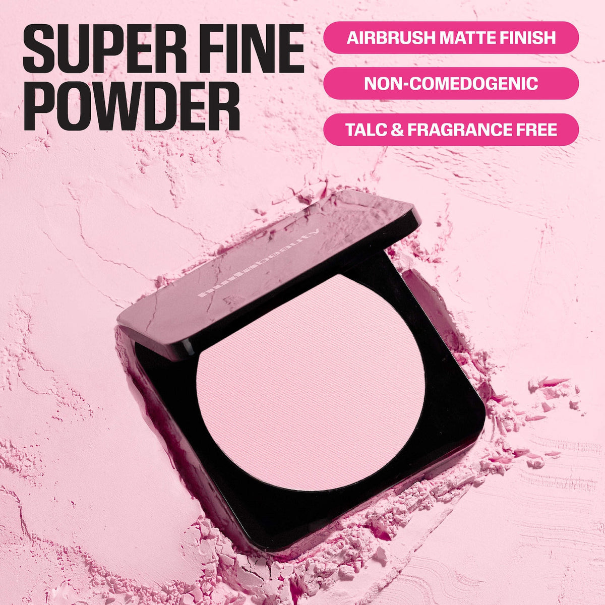 Huda Beauty Easy Bake Airbrush Matte Pressed Setting Powder - Sugar Cookie Translucent