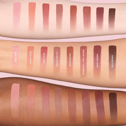 Huda Beauty Liquid Matte Mousse Soft Blur Lip Cream - Rosy Nude