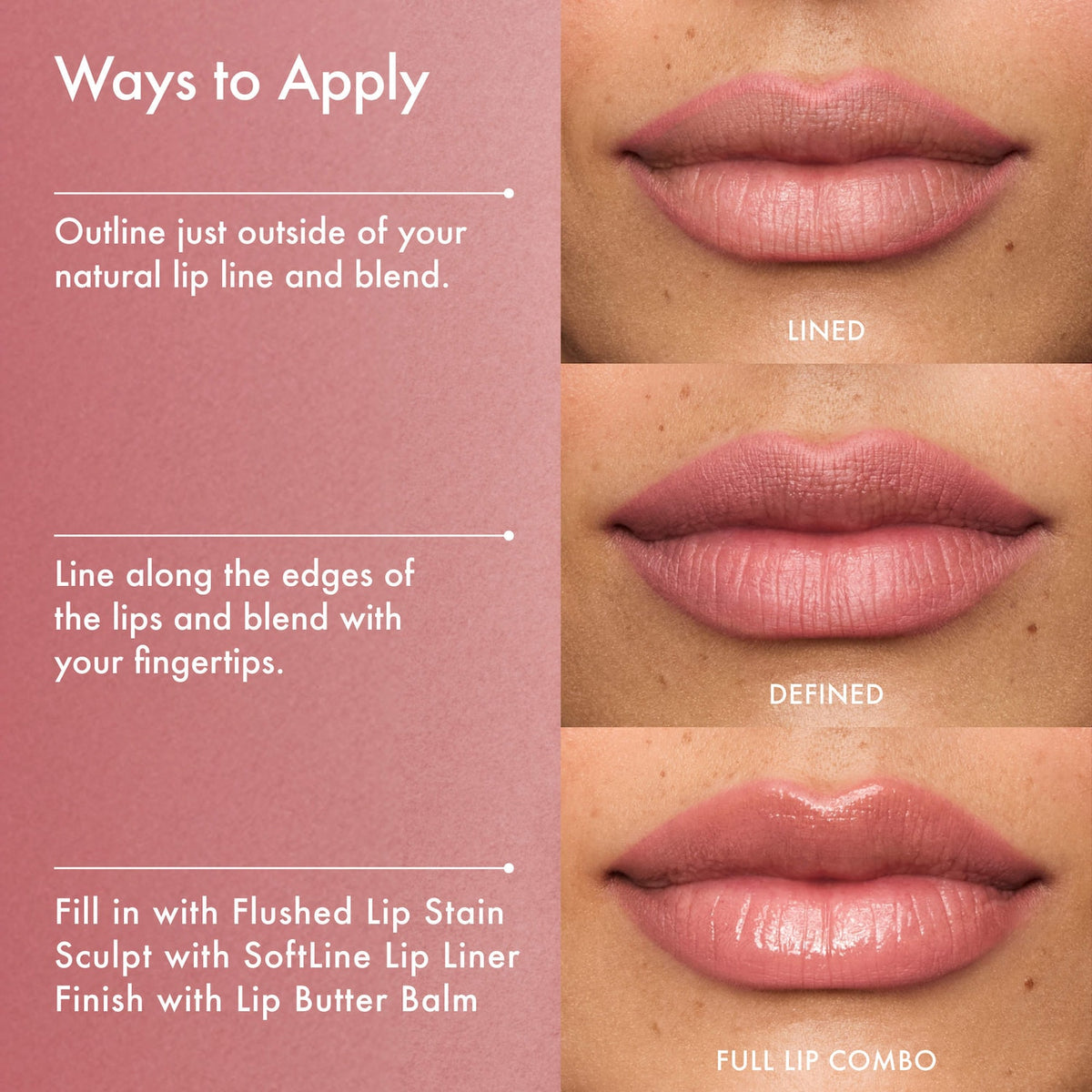 Summer Fridays SoftLine Lip Liner Creamy Sculpting Lip Pencil - Sugar - soft cool pink