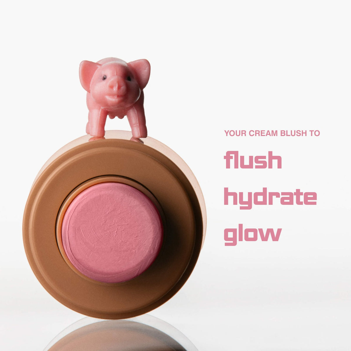 Rhode Pocket Blush Buildable Hydrating Cream Blush - Piggy - baby pink