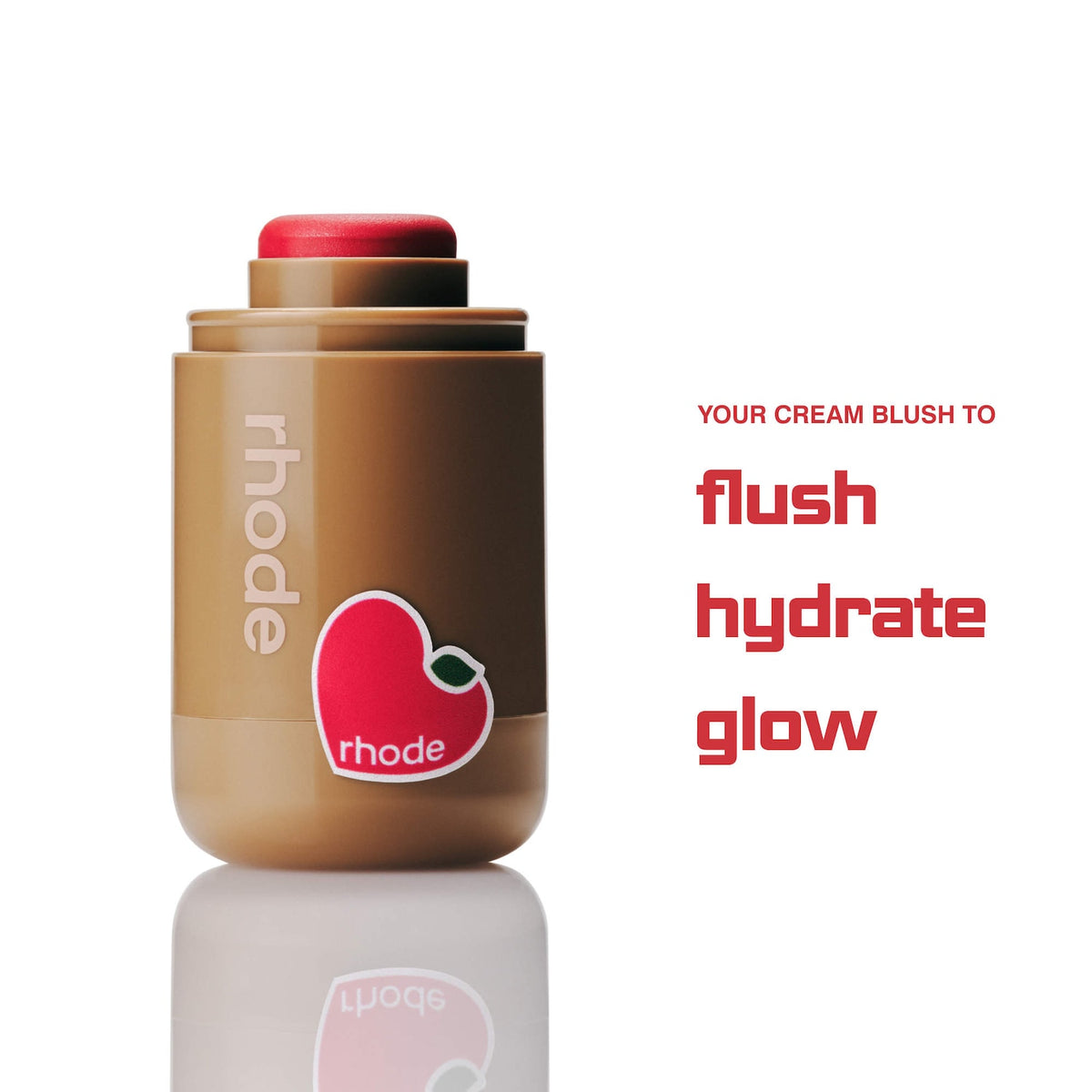 Rhode Pocket Blush Buildable Hydrating Cream Blush - Candy Apple