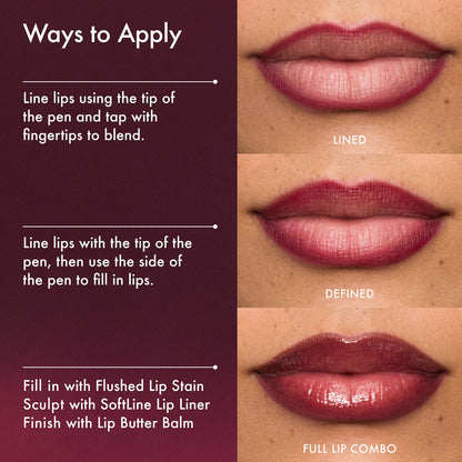 Summer Fridays Flushed Lip Stain 12HR Long-Lasting Lip Tint