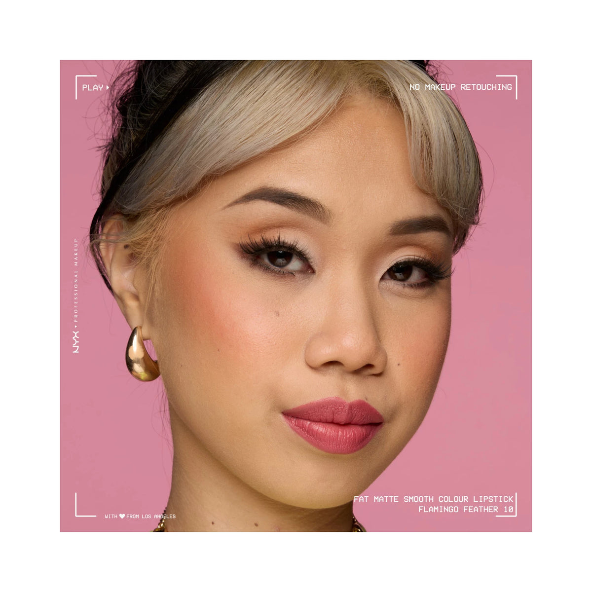 NYX Professional Makeup Fat Matte Smooth Colour Lipstick