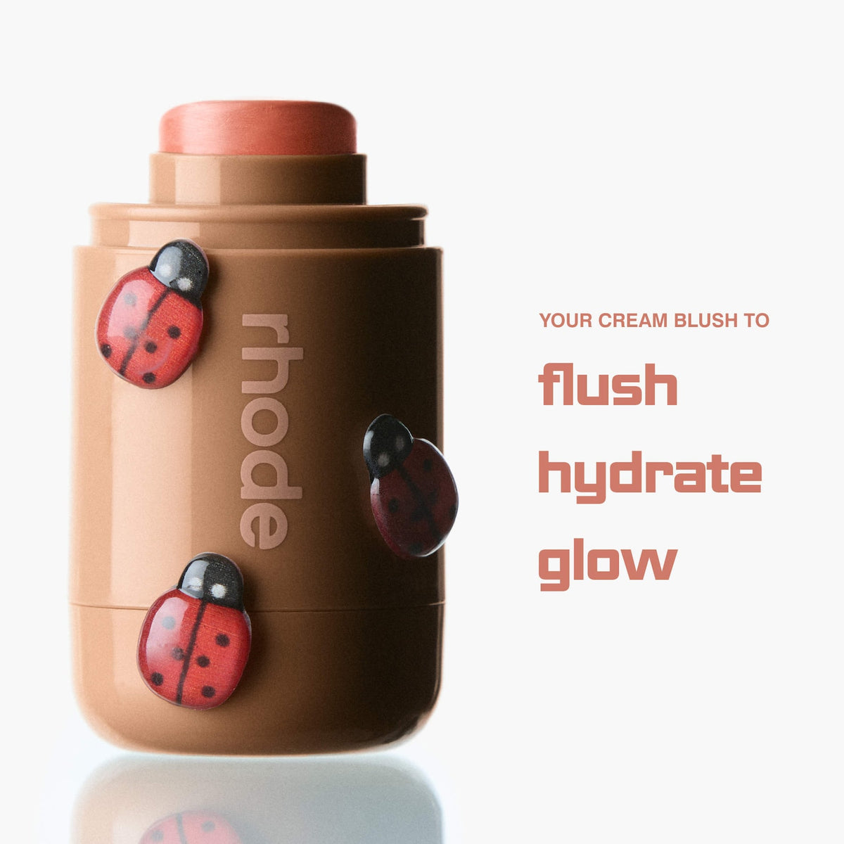 Rhode Pocket Blush Buildable Hydrating Cream Blush - Freckle - neutral peach