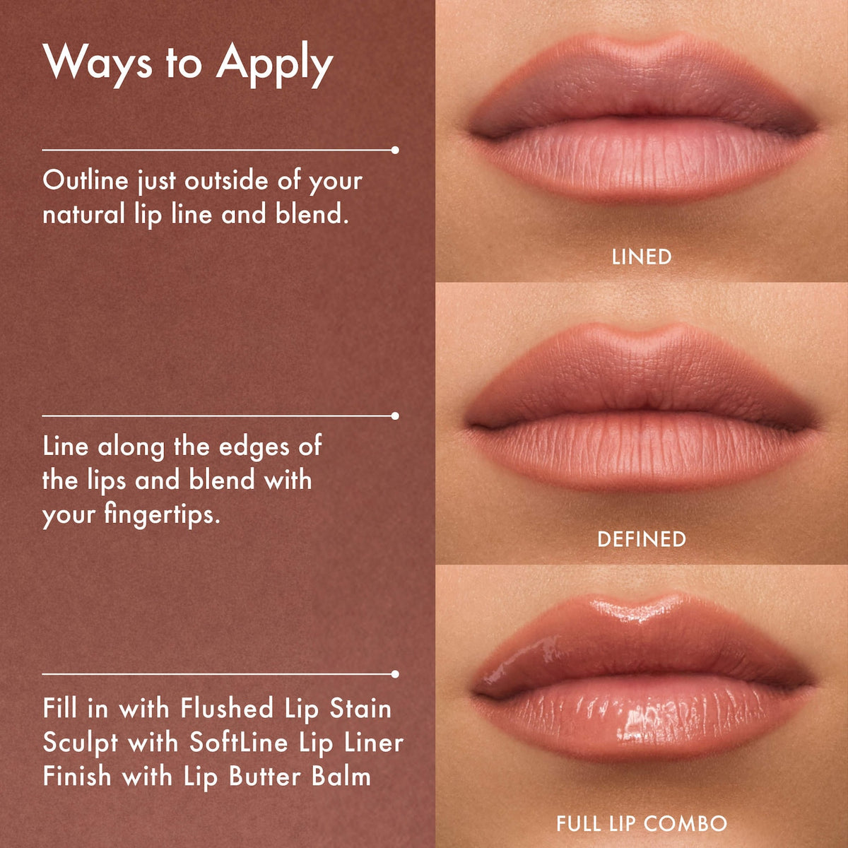 Summer Fridays SoftLine Lip Liner Creamy Sculpting Lip Pencil - Latte - warm peachy tan