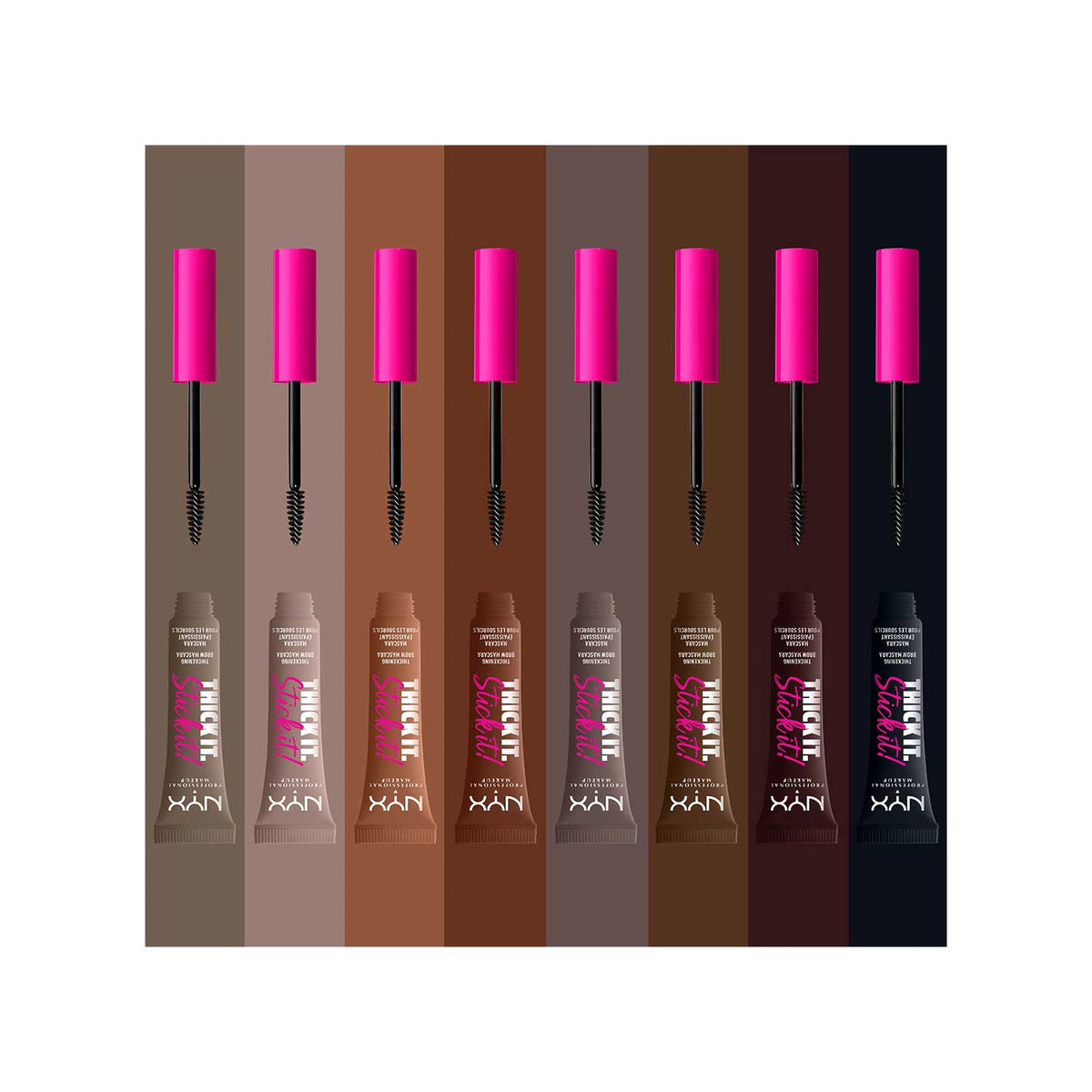 NYX Professional Makeup Thick It. Stick It! Brow Mascara