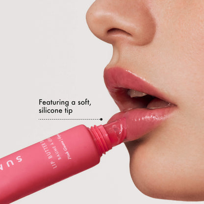Summer Fridays Lip Butter Balm Treatment for Hydration + Nourishing Shine - Pink Guava