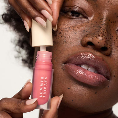 Summer Fridays Dream Lip Oil for Moisturizing Sheer Coverage - Pink Cloud