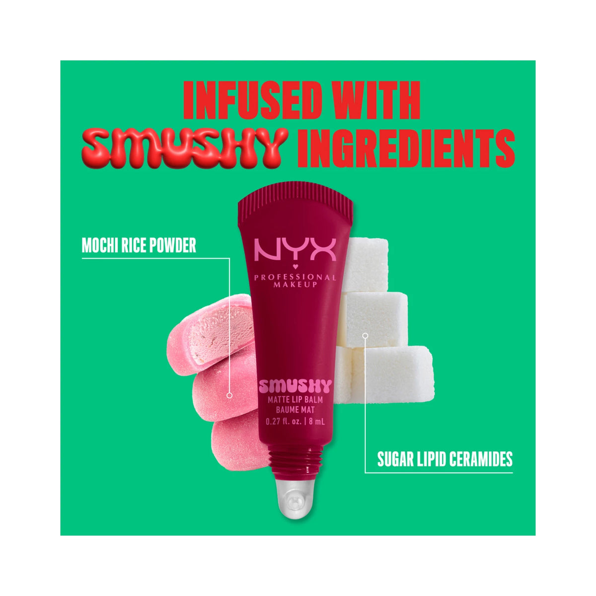 NYX Professional Makeup Smushy Matte Lip Balm