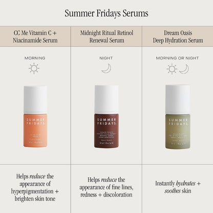 Summer Fridays CC Me Vitamin C + Niacinamide Serum - 30 ml