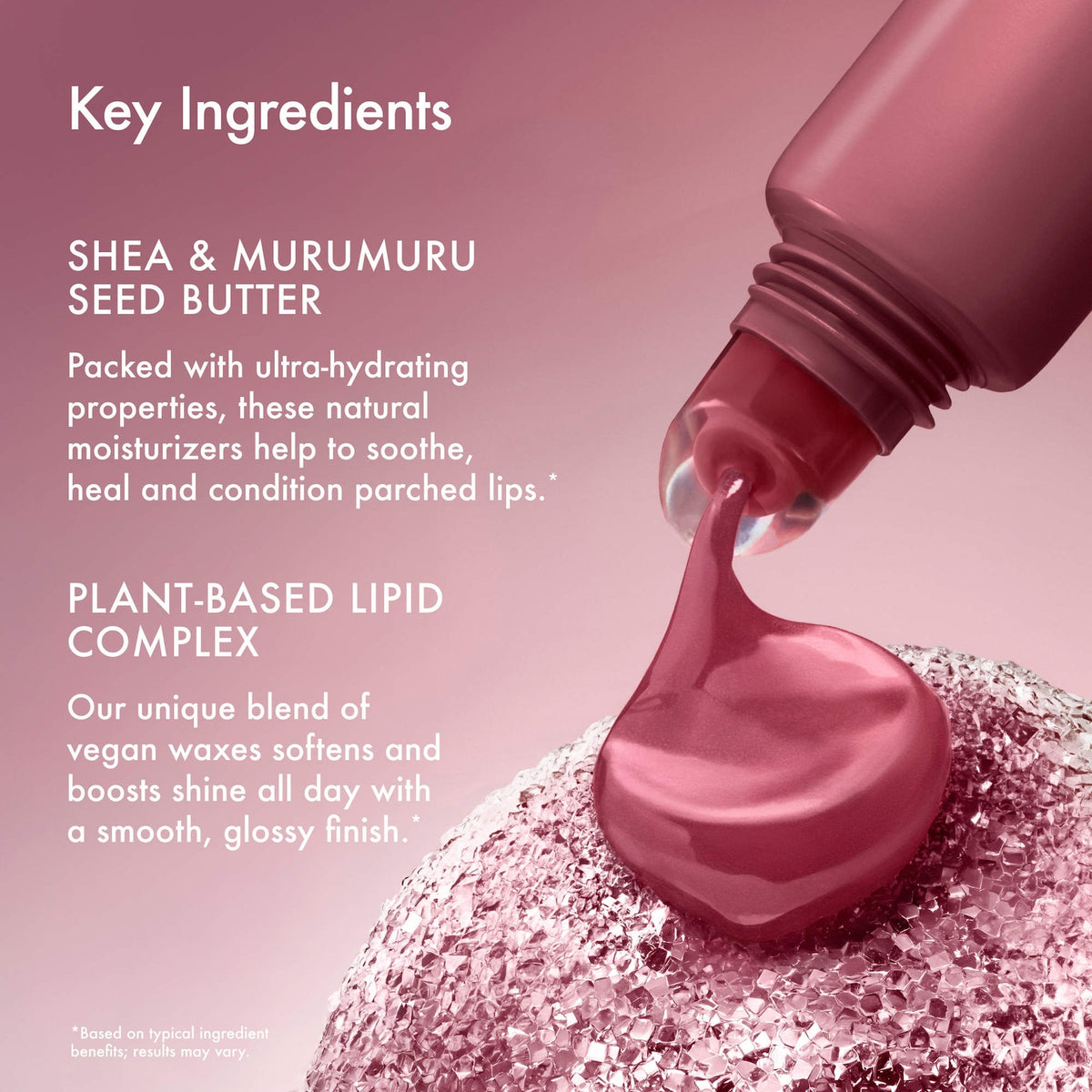 Summer Fridays Lip Butter Balm Treatment for Hydration + Nourishing Shine - Sugar Plum