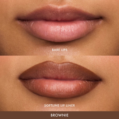 Summer Fridays SoftLine Lip Liner Creamy Sculpting Lip Pencil - Brownie - neutral brown