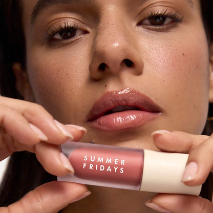 Summer Fridays Dream Lip Oil for Moisturizing Sheer Coverage - Blush Dreams