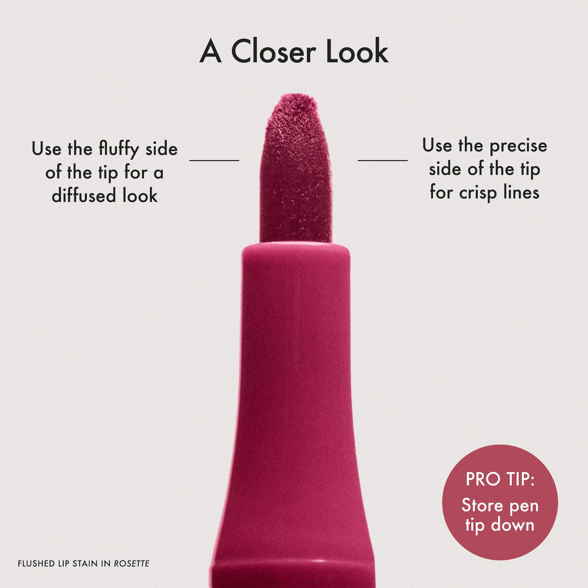 Summer Fridays Flushed Lip Stain 12HR Long-Lasting Lip Tint