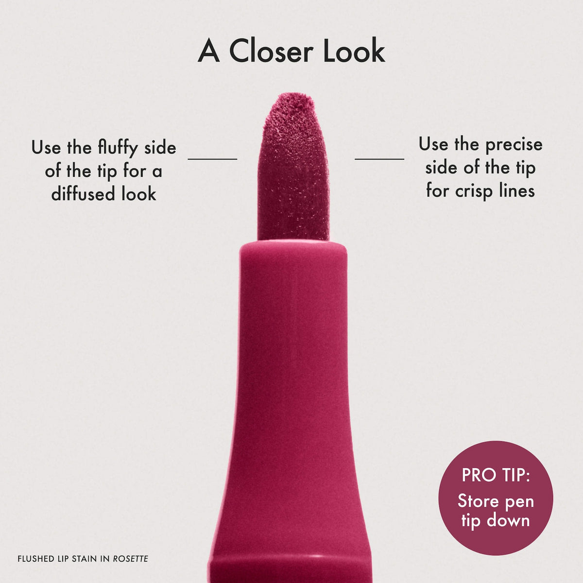 Summer Fridays Flushed Lip Stain 12HR Long-Lasting Lip Tint