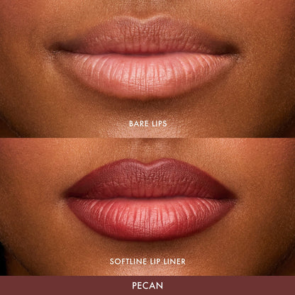 Summer Fridays SoftLine Lip Liner Creamy Sculpting Lip Pencil - Pecan - deep warm maroon