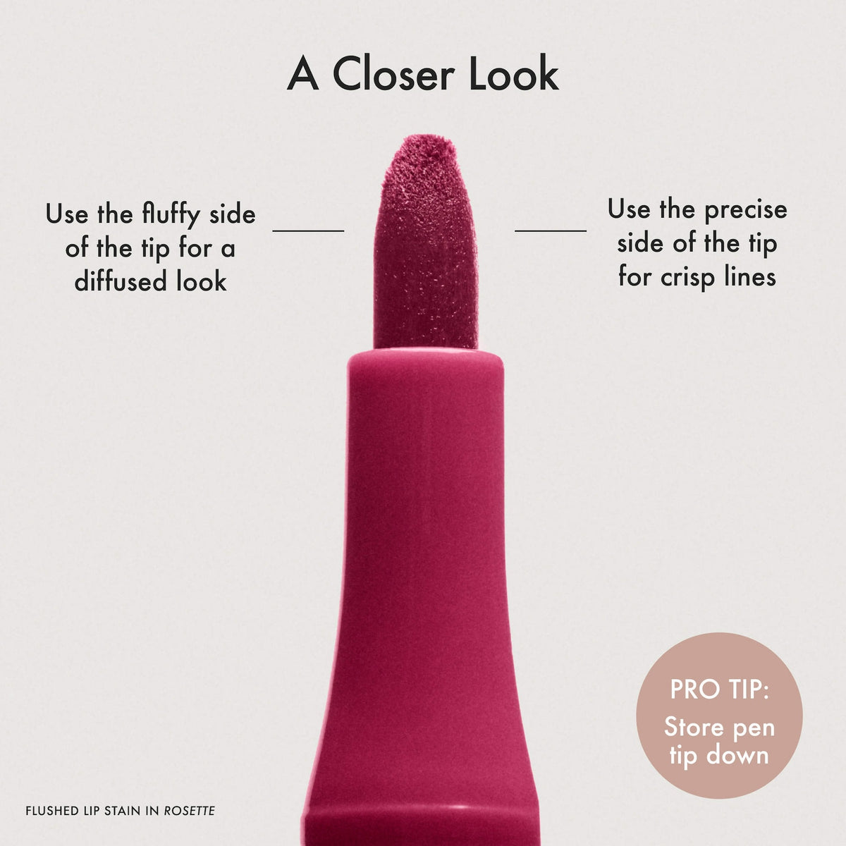 Summer Fridays Flushed Lip Stain 12HR Long-Lasting Lip Tint