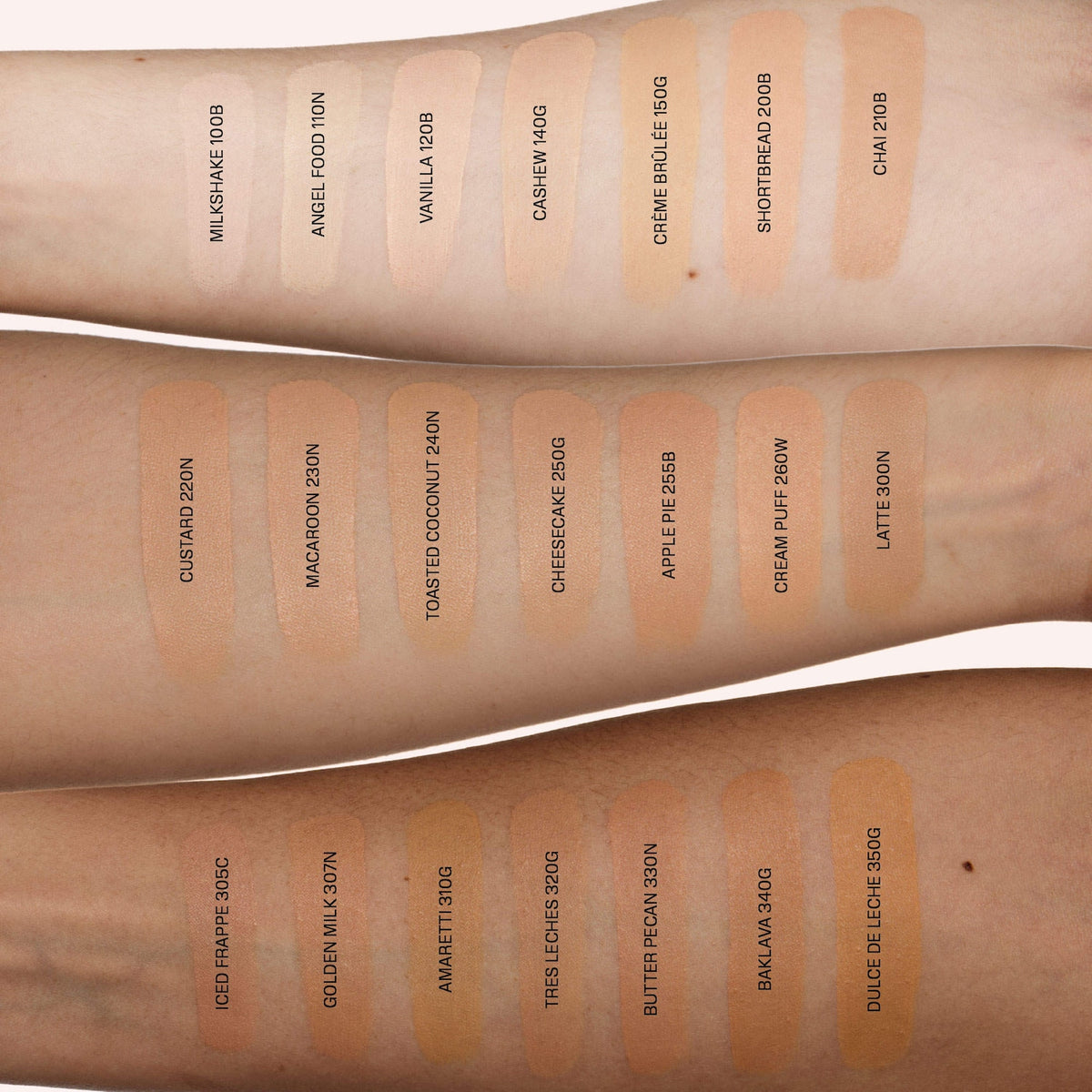 Huda Beauty Easy Blur Natural Airbrush Foundation with Niacinamide - Tres Leches 320G