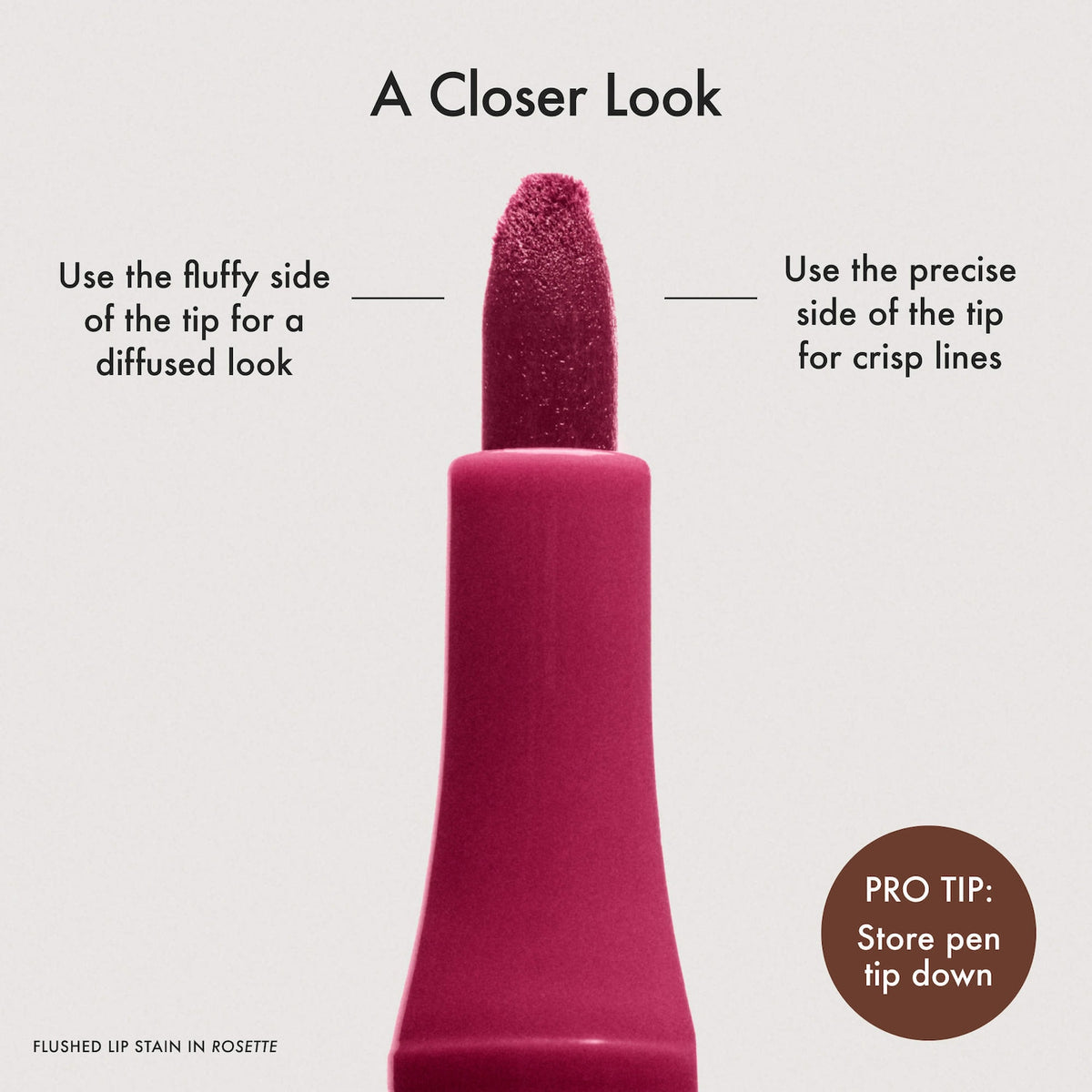 Summer Fridays Flushed Lip Stain 12HR Long-Lasting Lip Tint