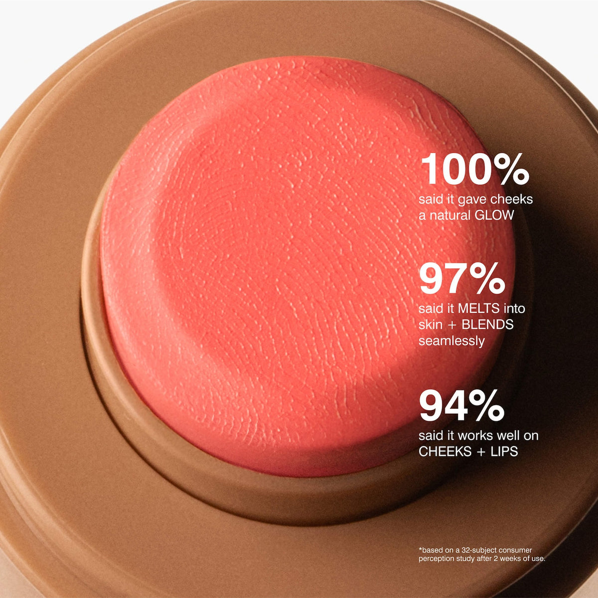 Rhode Pocket Blush Buildable Hydrating Cream Blush - Spicy Marg - bright coral