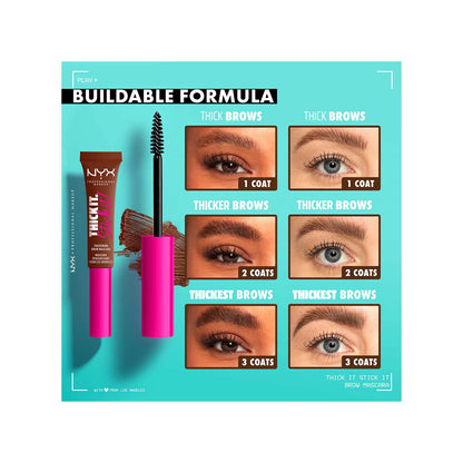 NYX Professional Makeup Thick It. Stick It! Brow Mascara