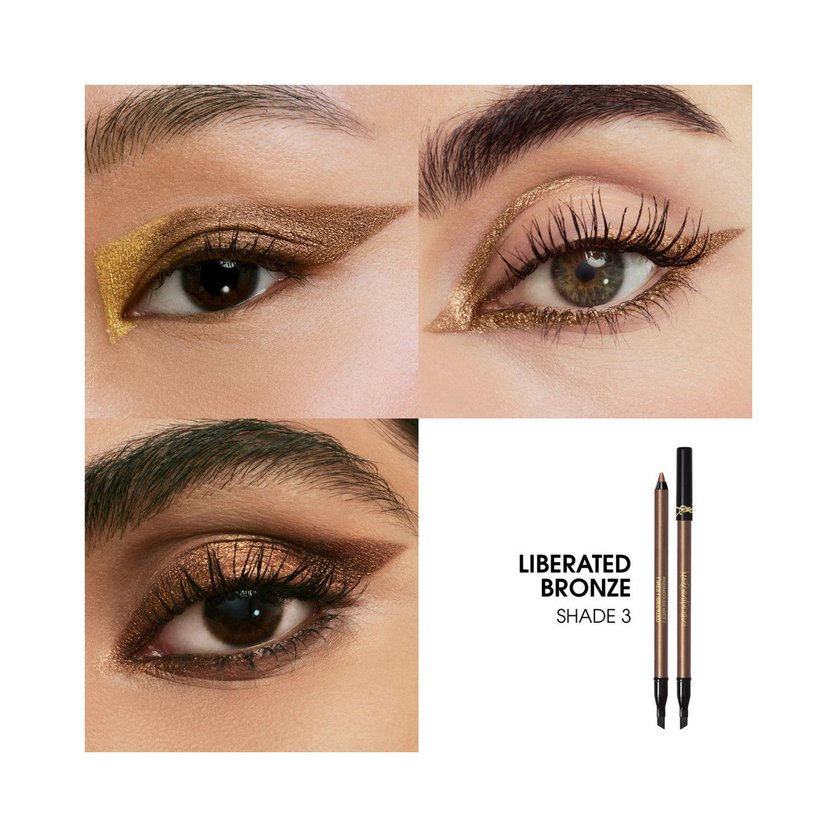 YSL Lines Liberated Eyeliner Pencil, Ultra-Gliding for Long Lasting Wear
