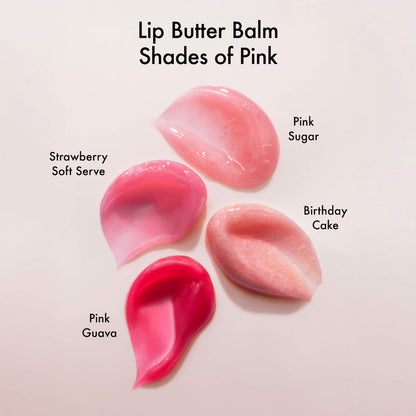 Summer Fridays Lip Butter Balm Treatment for Hydration + Nourishing Shine - Strawberry Soft Serve