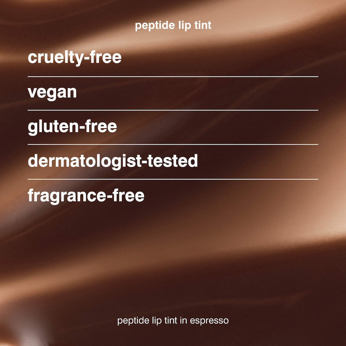 Rhode Peptide Lip Tint Nourishing Glaze - Espresso - rich brown