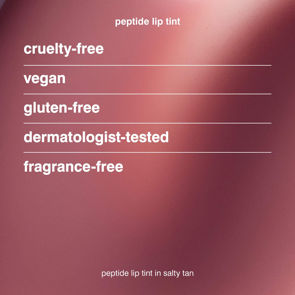 Rhode Peptide Lip Tint Nourishing Glaze - Salty Tan - soft mauve