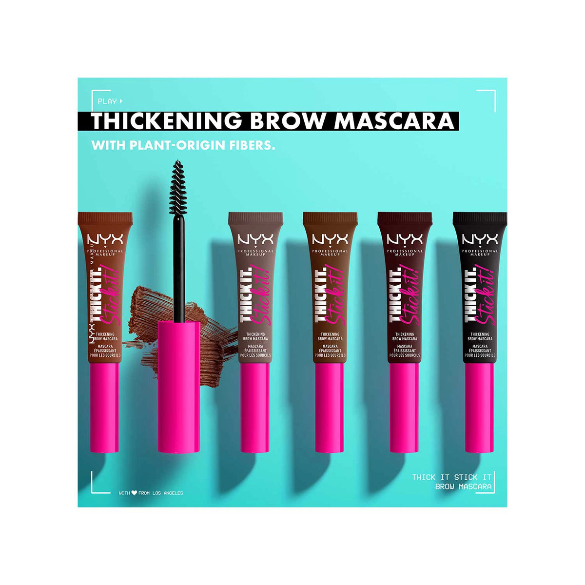 NYX Professional Makeup Thick It. Stick It! Brow Mascara