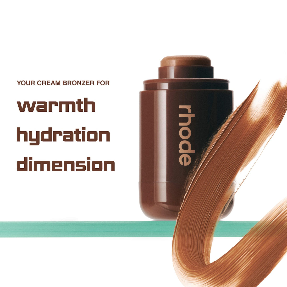 Rhode Pocket Bronze Long-Wearing Cream Bronzer - sunbed