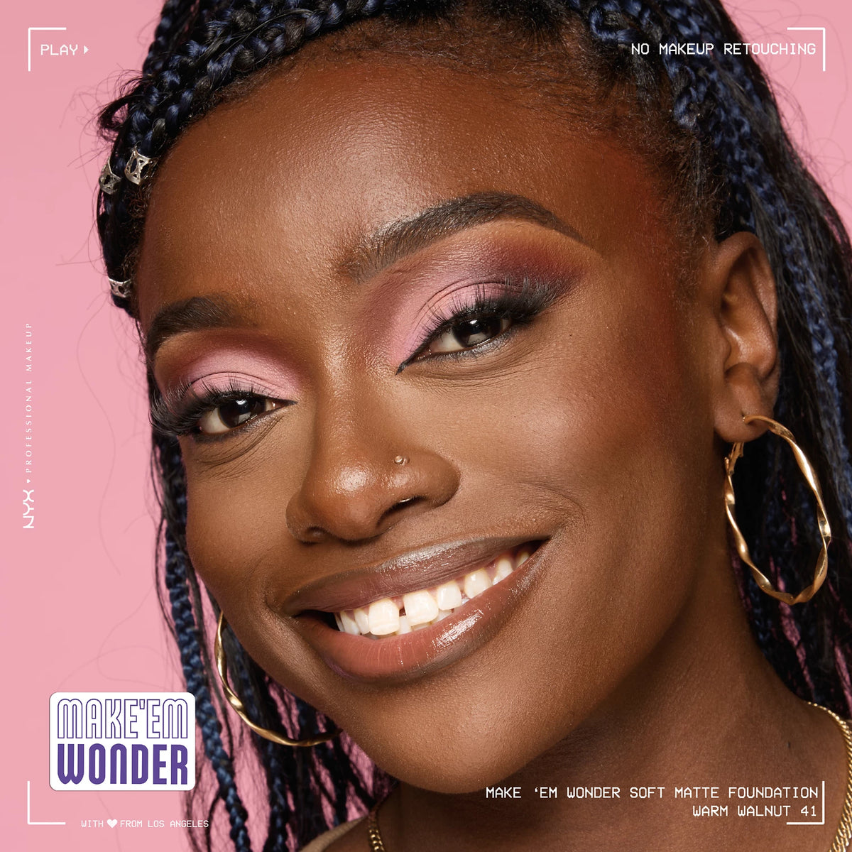 NYX Professional Makeup Make EM Wonder 24H Soft Matte Foundation