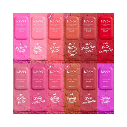 NYX Professional Makeup Buttermelt Blush