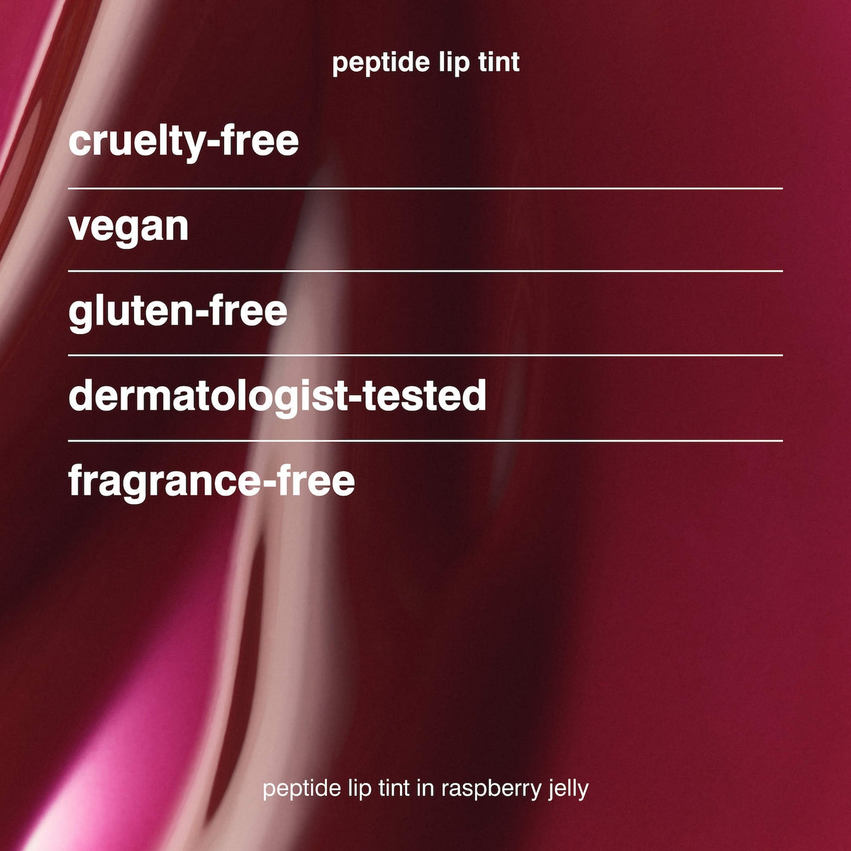 Rhode Peptide Lip Tint Nourishing Glaze - Raspberry Jelly - crushed berry