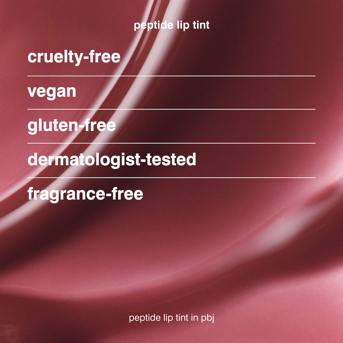 Rhode Peptide Lip Tint Nourishing Glaze - PB&J - warm berry brown