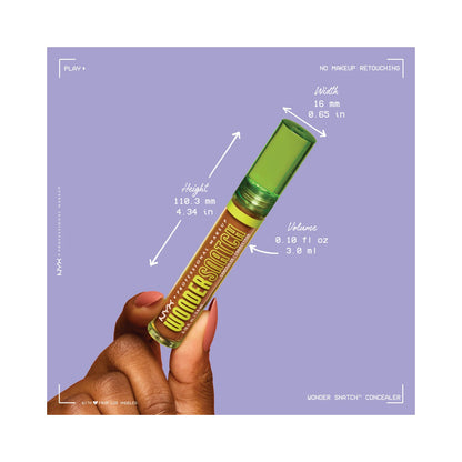 NYX Professional Makeup Wonder Snatch Concealer, Liquid Concealer, Up to 24h Hydration, Waterproof Wear