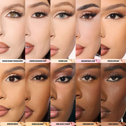 Huda Beauty Easy Bake Airbrush Matte Pressed Setting Powder - Peach Cupcake