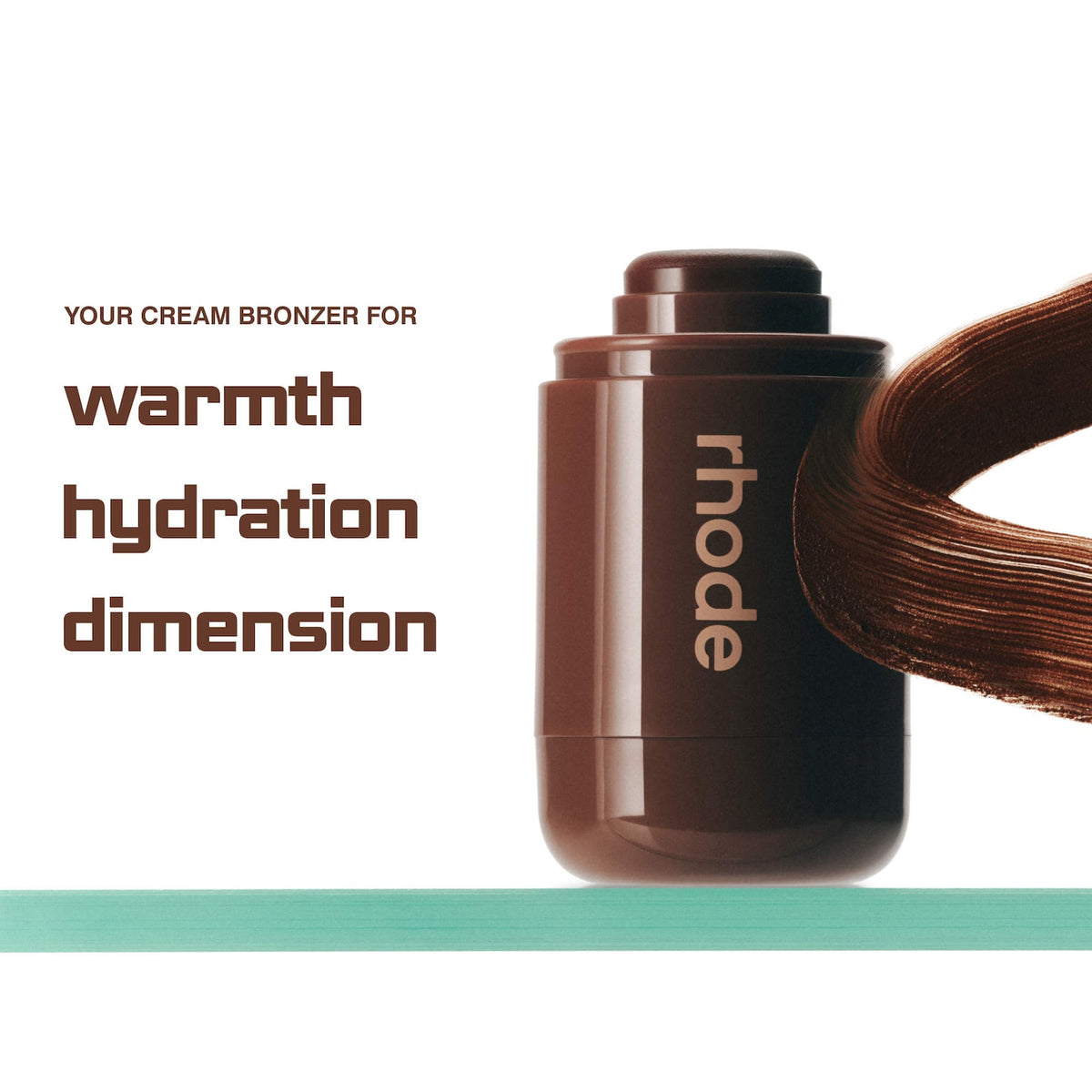 Rhode Pocket Bronze Long-Wearing Cream Bronzer - drench