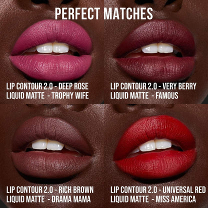 Huda Beauty Lip Contour 2.0 Automatic Matte Lip Pencil