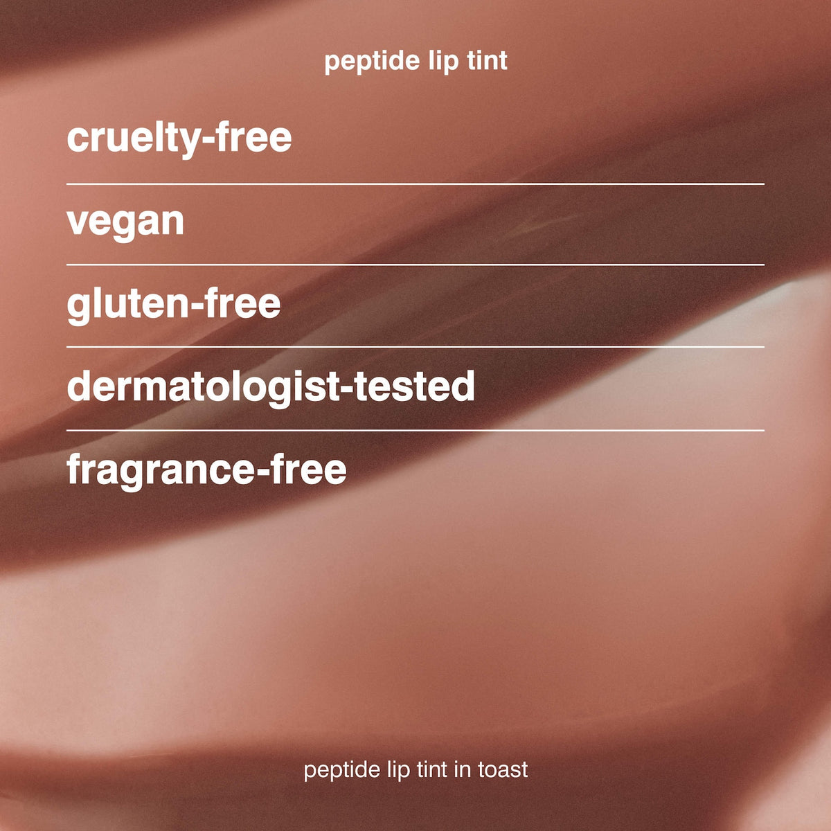 Rhode Peptide Lip Tint Nourishing Glaze - Toast - rose taupe