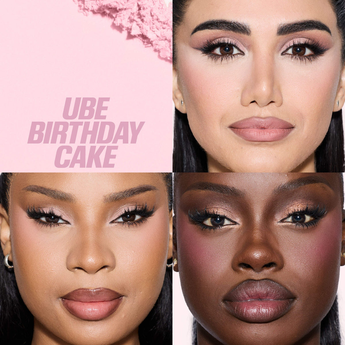 Huda Beauty Easy Bake Airbrush Matte Pressed Setting Powder - Ube Birthday Cake