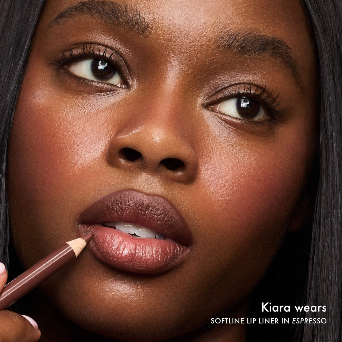 Summer Fridays SoftLine Lip Liner Creamy Sculpting Lip Pencil - Espresso - deep neutral brown