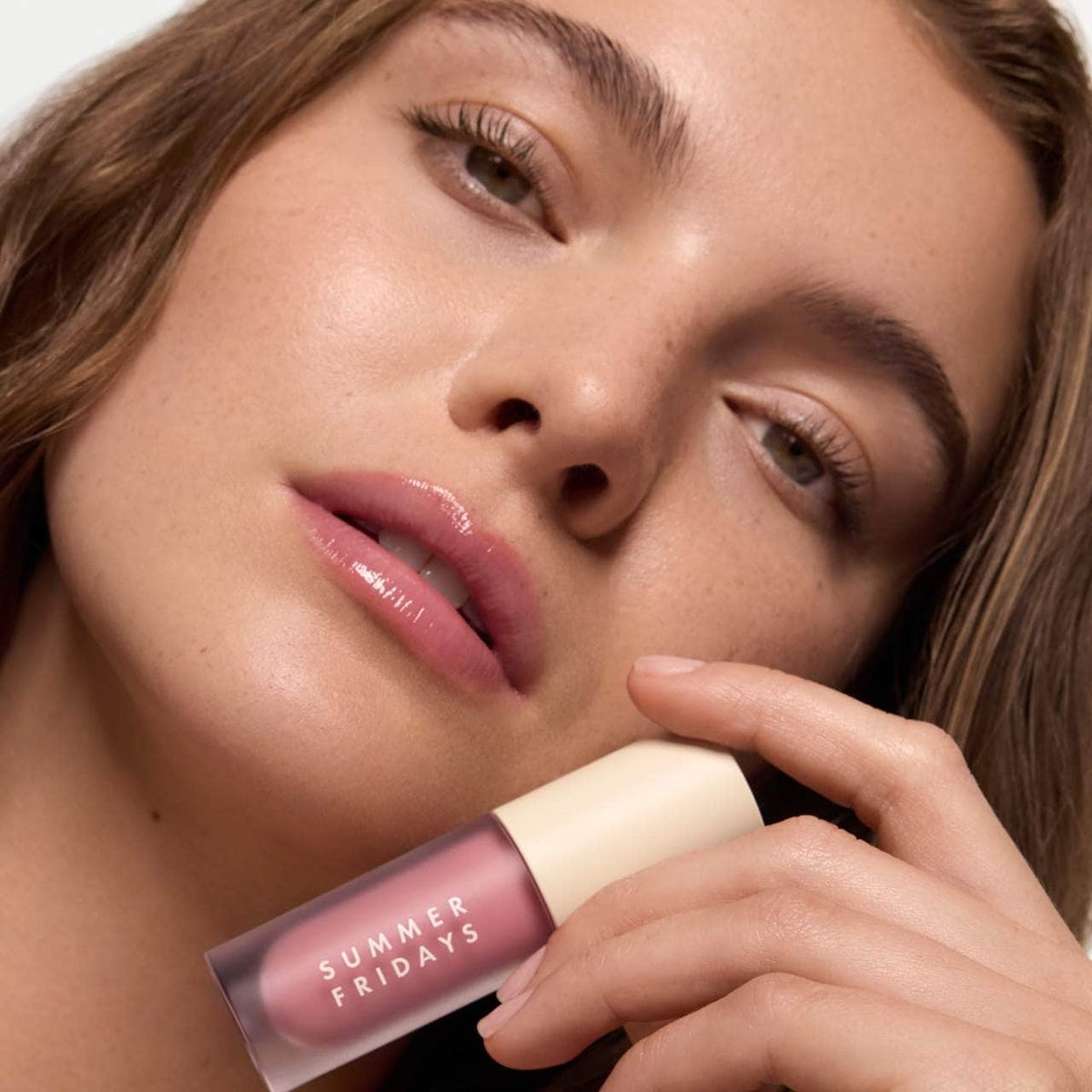 Summer Fridays Dream Lip Oil for Moisturizing Sheer Coverage - Rose Bud