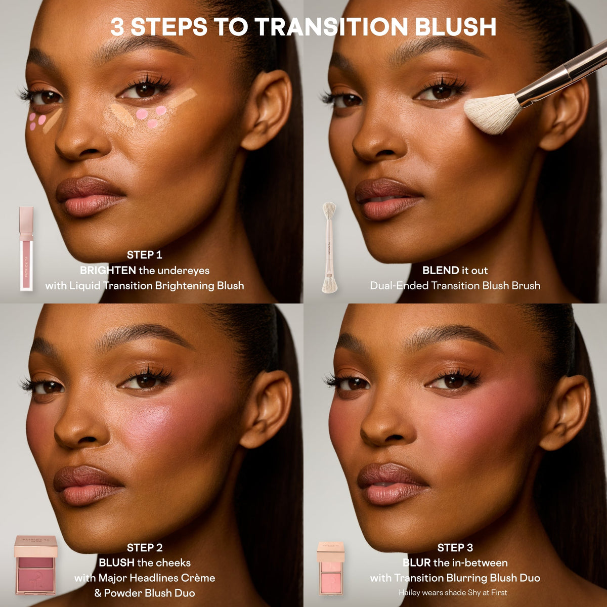 Patrick Ta Beauty Liquid Transition Brightening Blush