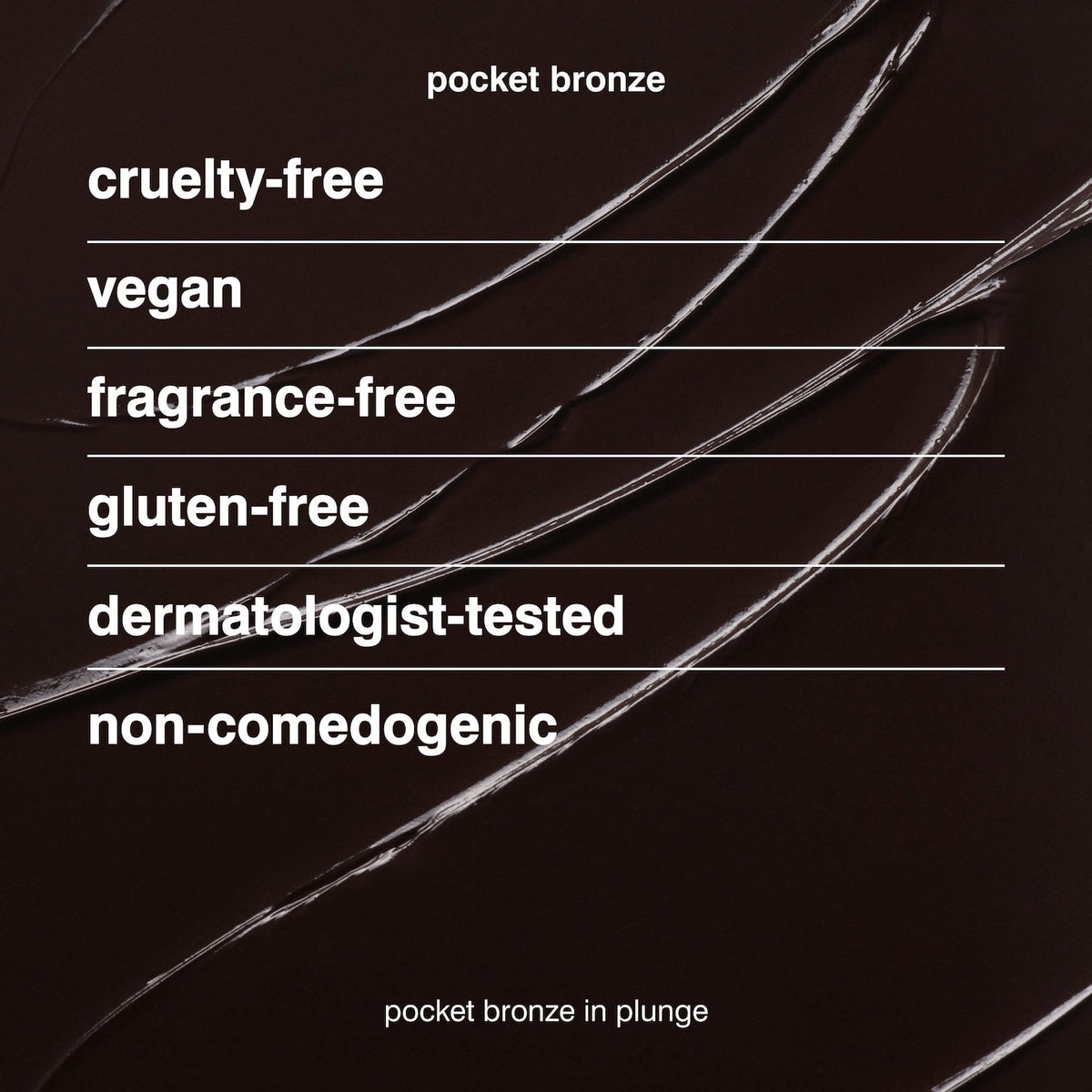 Rhode Pocket Bronze Long-Wearing Cream Bronzer - plunge