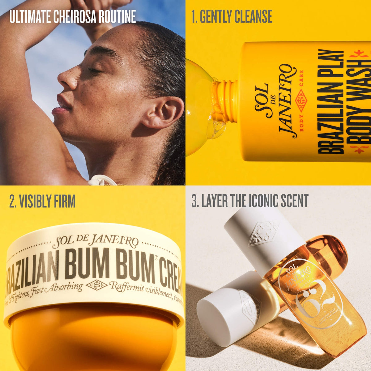 Sol de Janeiro Cheirosa 62 Bum Bum Hair & Body Refillable Perfume Mist - 240 ml - $34.00
