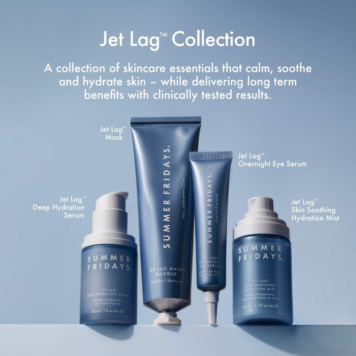 Summer Fridays Jet Lag Deep Hydration Serum - 30 ml